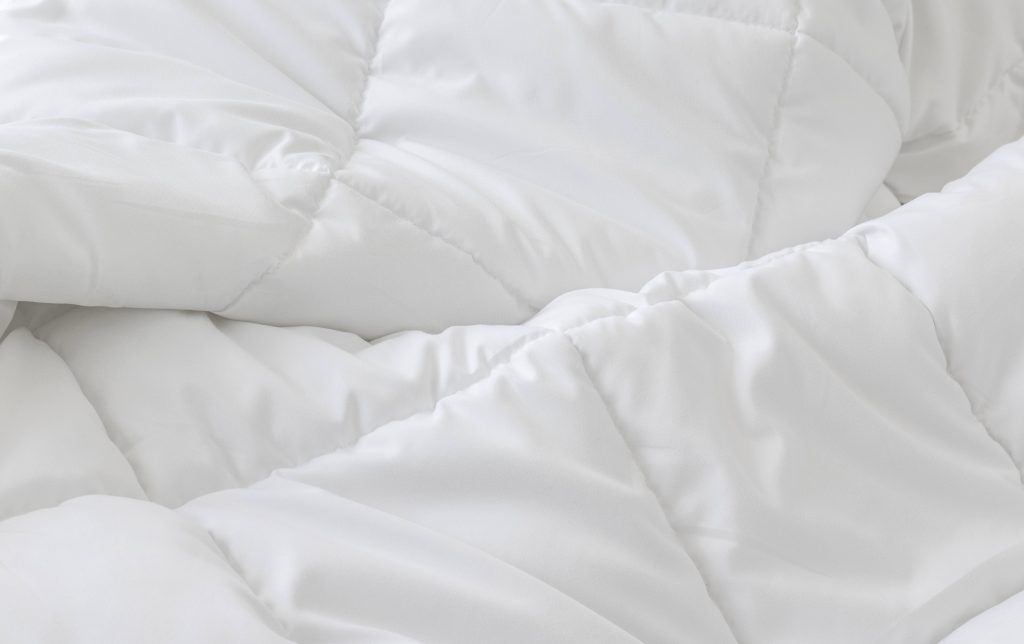 The types of stitching on duvets